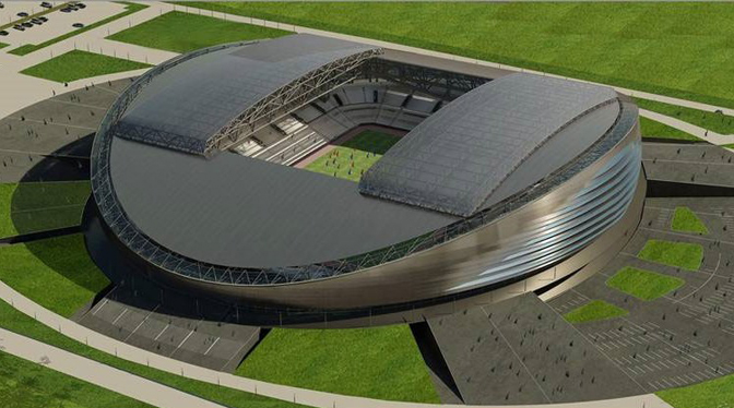 In 2009 Nursultan Nazarbayev opened Astana-Arena indoor stadium in Astana