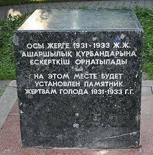 A new comprehesion of the Kazakh tragedy A new comprehesion of the Kazakh tragedy