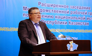 Выступление Госсекретаря М.Тажина на заседании Межведомственной рабочей группы Выступление Госсекретаря М.Тажина на заседании Межведомственной рабочей группы