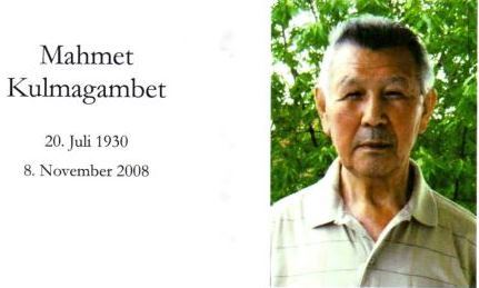 Mehmet Kulmagambet. The most famous Kazakh-dissident