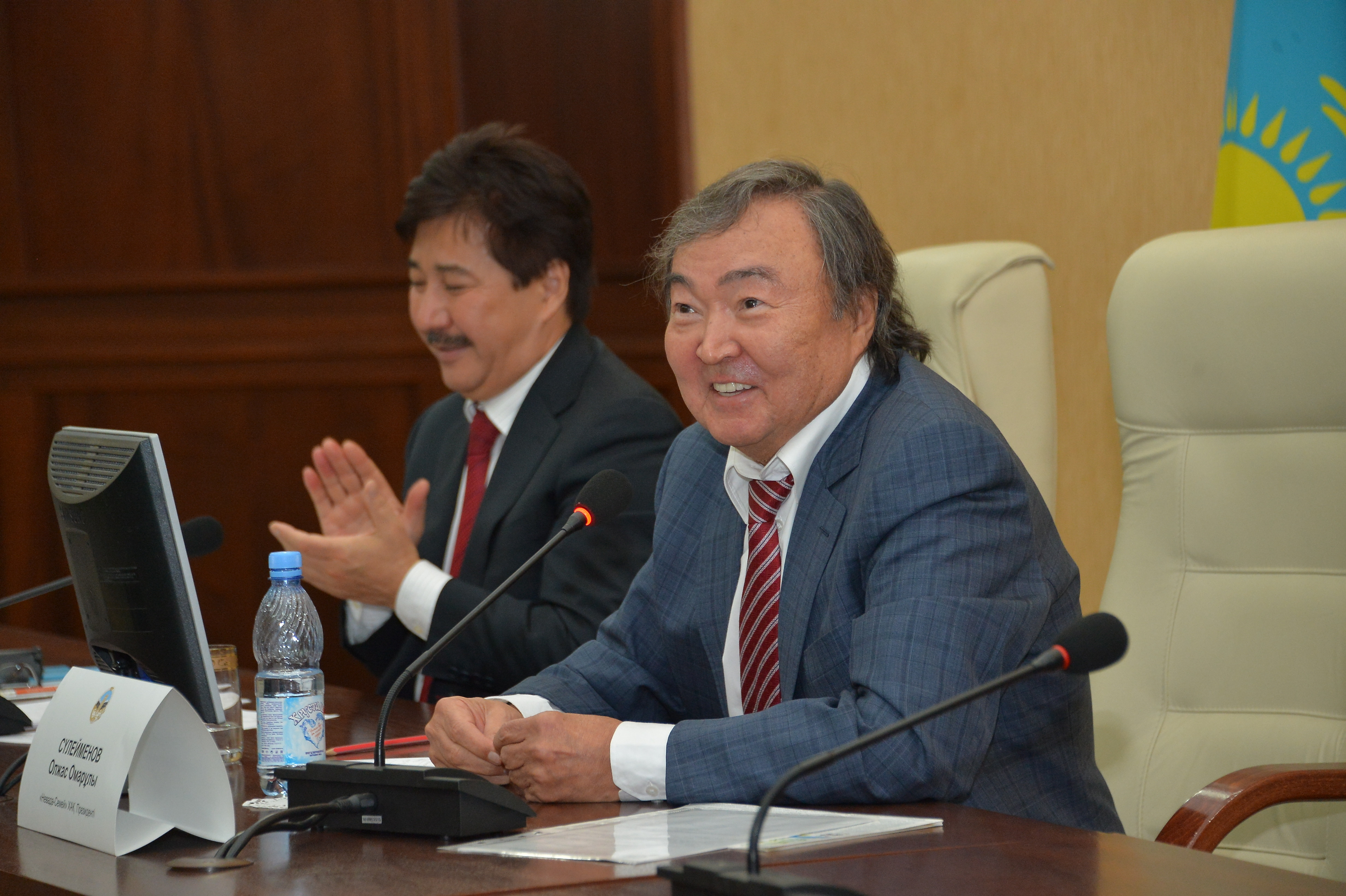 Встреча в КазНУ, посвященная 26-летию последнего ядерного взрыва в  Казахстане	