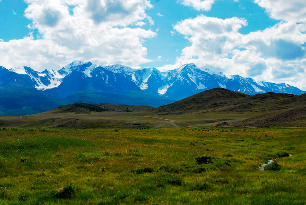 Степи с горами