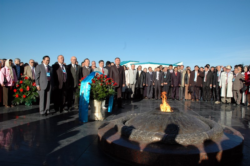 In 2005, III International Qurultay of Kazakhs took place in Astana